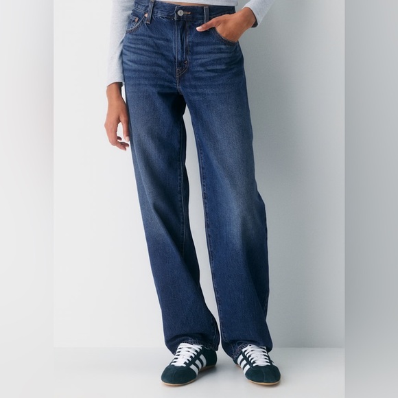 Levi's Denim - Levi’s Baggy Dad Dark Wash Jeans | Size: 25